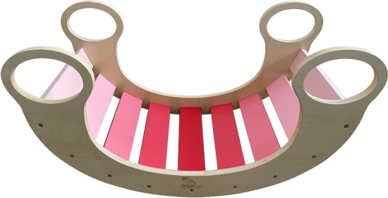 Montessori rózsaszín hinta 2Kids Toys