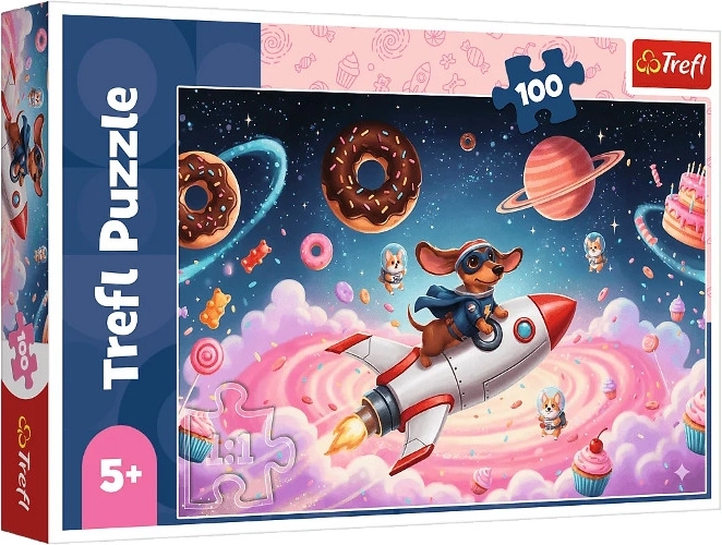 Puzzle 100 darabos – sün rakétán