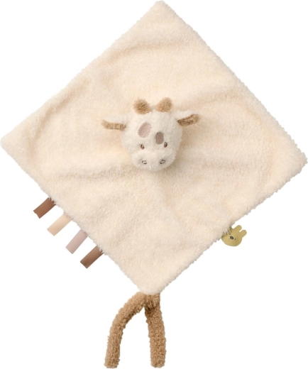 Nattou szundikendő plüss takaró Teddy zsiráf 28 × 28 cm