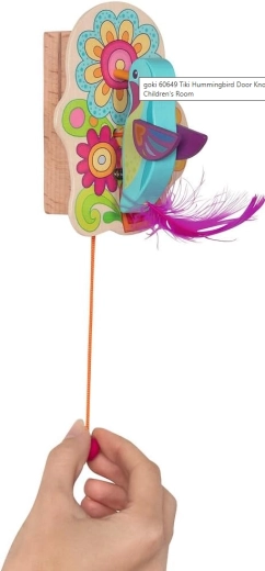 Tiki kolibri ajtókopogtató goki66 – 1 darab