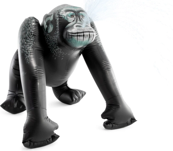 Felfújható gorilla permetezővel