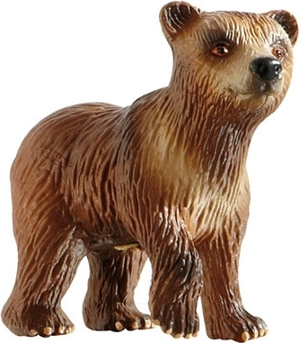 BULLYLAND barna medvebocs – kézzel festett figura