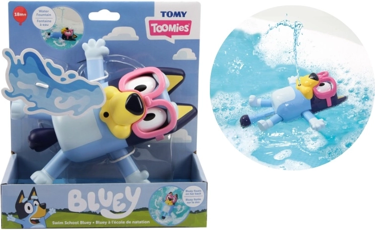 Tomy Bluey fürdőjáték – úszóiskola