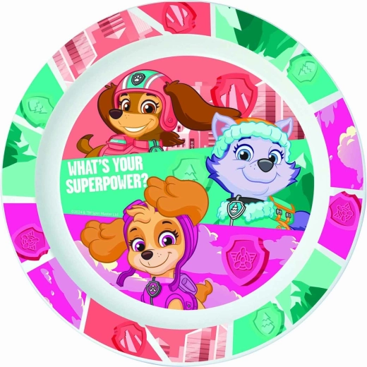 Műanyag tányér PAW PATROL 22 cm