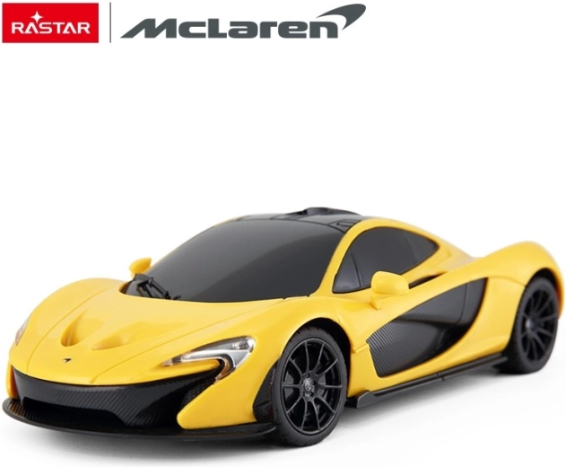 Rastar McLaren P1 távirányítós RC autó 1:24 sárga - 1 darab