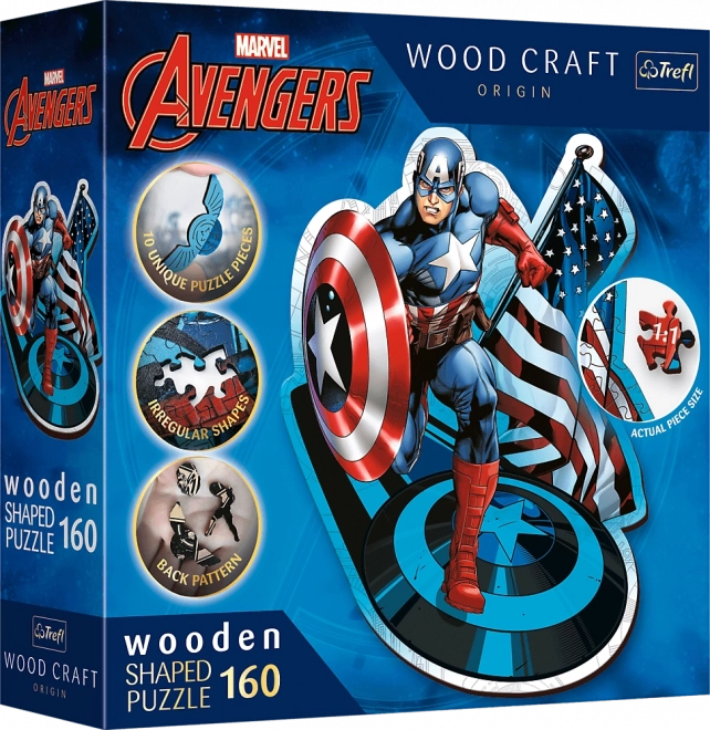fa puzzle MARVEL Heroes 160 darab