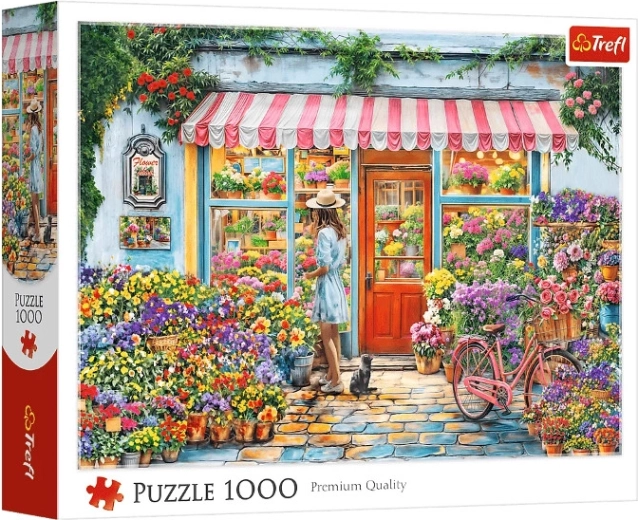 Trefl puzzle 1000 darabos Virágüzlet