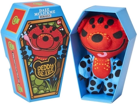 Deddy Bears Daze McLickme plüssfigura koporsóban
