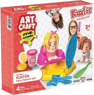 Art Craft modellező készlet – fodrász