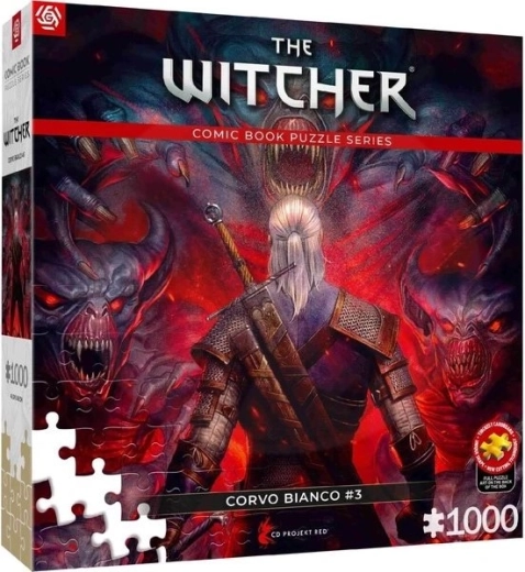 Good Loot puzzle The Witcher: Corvo bianco red 1000 darab