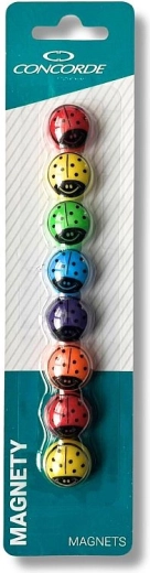 Katicabogaras mágnesek 20 mm, 8 db