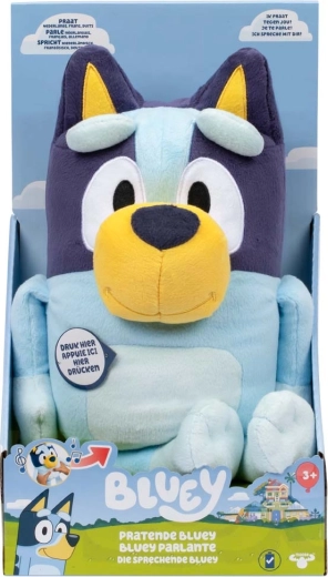 Bluey beszélő plüssfigura