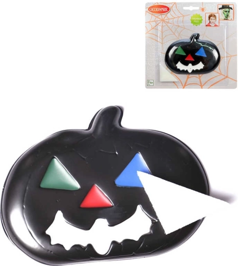 Karneváli gyermek arcfestő készlet szivaccsal Halloweenre – 1 db