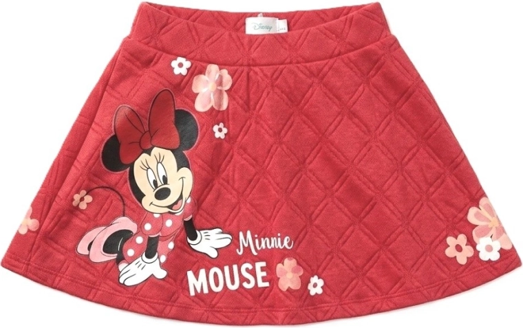 Málnaszínű Minnie gyerekszoknya