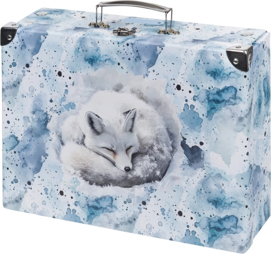 Baagl összehajtható iskolai koffer Polar fémveretekkel