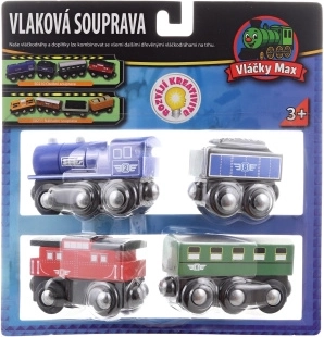 Vláčky Max személyvonat-szerelvény