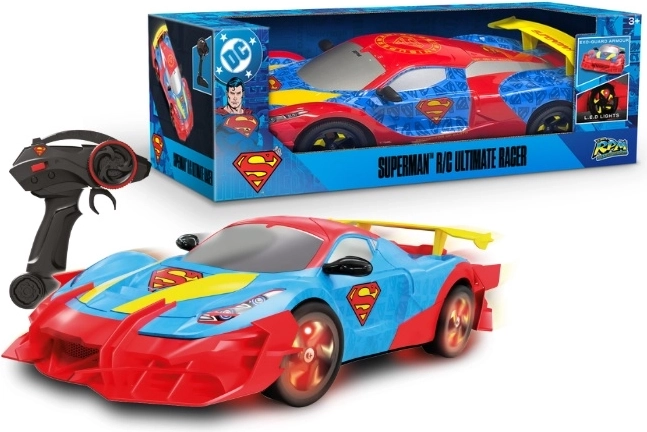 Távirányítós versenyautó Bladez Superman Metropolis City Racer