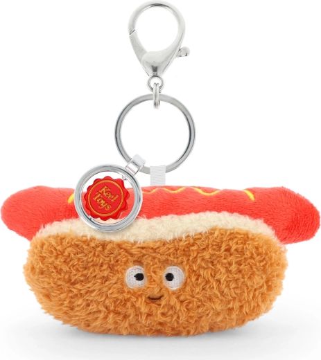 Keeleco Hot Dog táskadísz 12 cm
