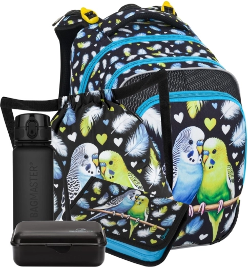 Bagmaster beta 25 nagy iskolai szett elsősöknek – papagáj