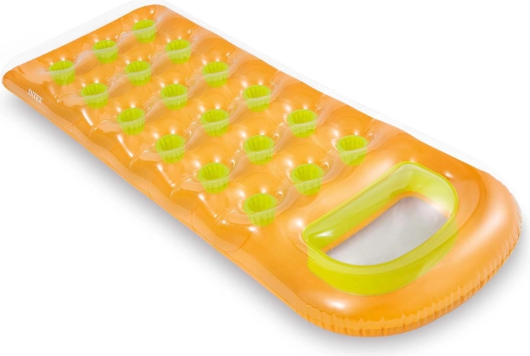 Intex felfújható úszó matrac ablakkal, 188 × 71 cm