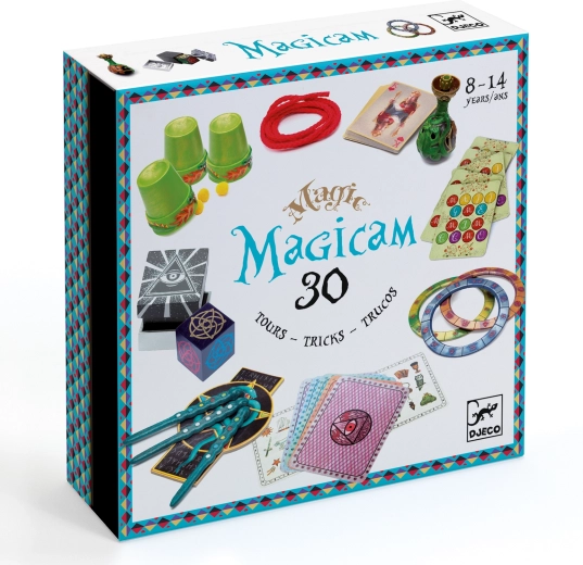 Djeco Magicam bűvészkészlet 30 trükkel
