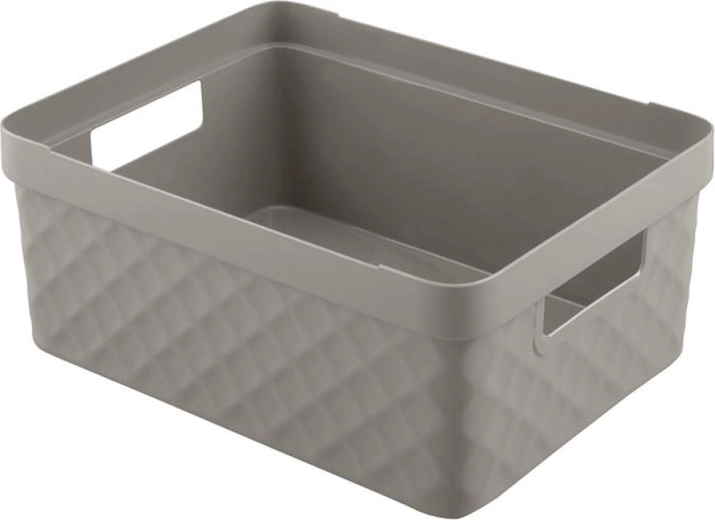 HEIDRUN műanyag kosár 36 × 27 × 14 cm – színek keveréke