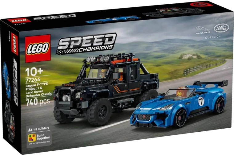 LEGO Speed Champions Jaguar Project 7 és Land Rover Defender