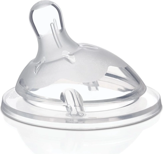 Chicco Natural Feeling szívóka, szilikon, közepes átfolyás, 2 hó+, 1 db