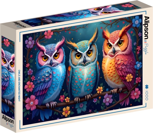 Alipson puzzle Baglyok és varázslatos éjszaka 1000 darabos