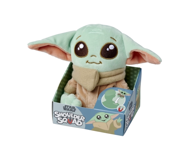 Disney Grogu vállra akasztható plüss 12 cm