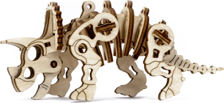 WOODEN CITY 3D puzzle Triceratops 40 darab
