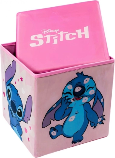 Lilo és Stitch tárolóhellyel ellátott puff
