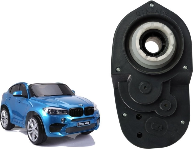 Motor hajtóművel az elektromos BMW X6M kisautóhoz (bal oldal) – 1 db