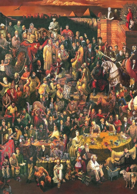 Puzzle 113 személyiséggel, 1500 darab, ART PUZZLE