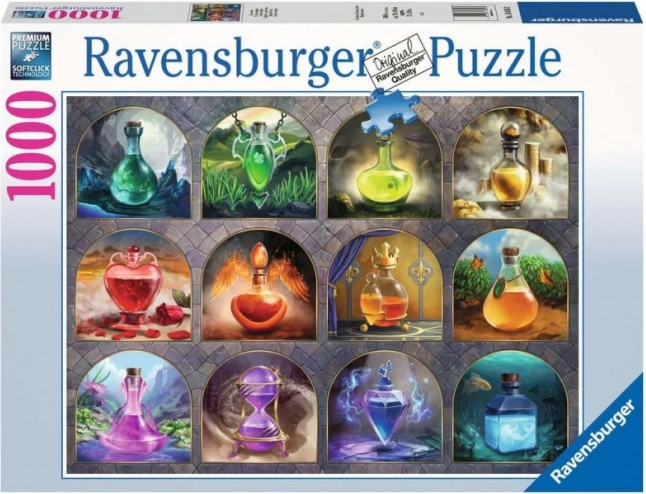 Ravensburger Puzzle Varázsitalok 1000 darabos