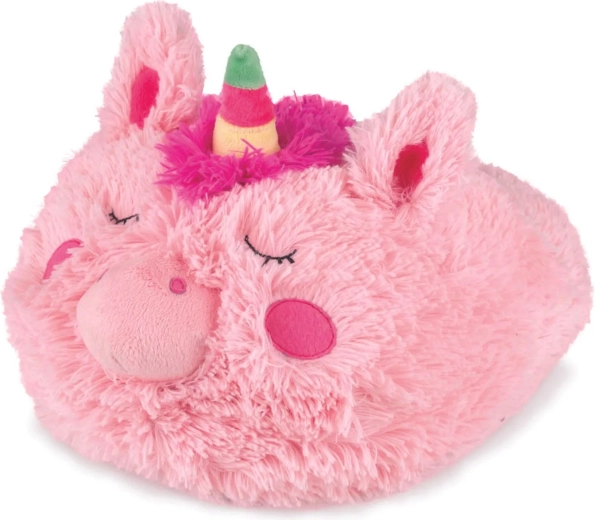 Cozy Noxxiez meleg plüsspapucs egyszarvú