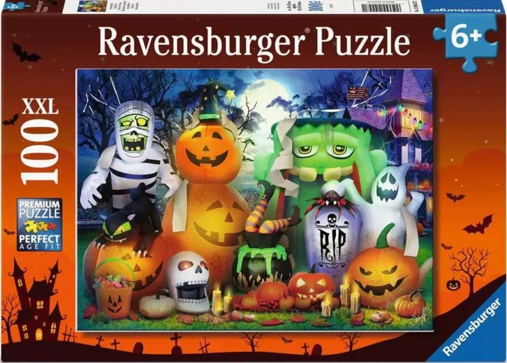 Ravensburger Puzzle halloweeni szórakozás XXL 100 darabos