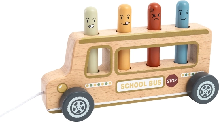 2Kids Toys kilövős játék iskolabusz