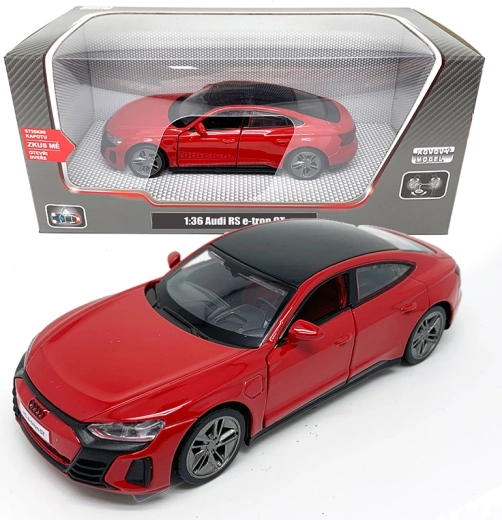 Fém autómodell 1:36 Audi RS e-tron GT fényekkel és hangokkal