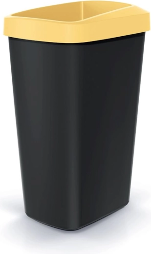 Compacta Q Drop szemetes 45 l, világossárga