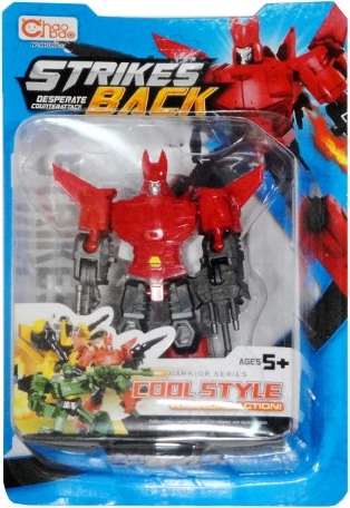 Műanyag átalakuló robot gyerekeknek