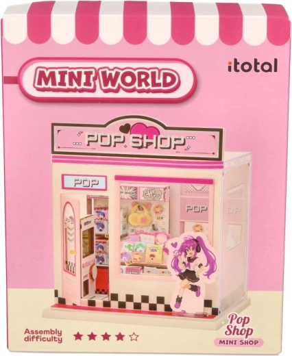 i-Total DIY mini dioráma – Mini World Shop (mini világ)