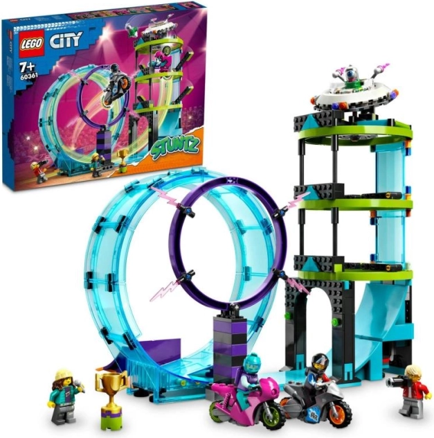 LEGO® City 60361 Legőrültebb kaszkadőrkihívás