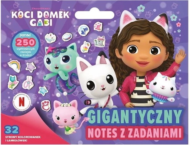 Gabi cicaháza – óriás gyerek jegyzetfüzet