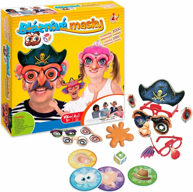 Társasjáték Bolondos maszkok