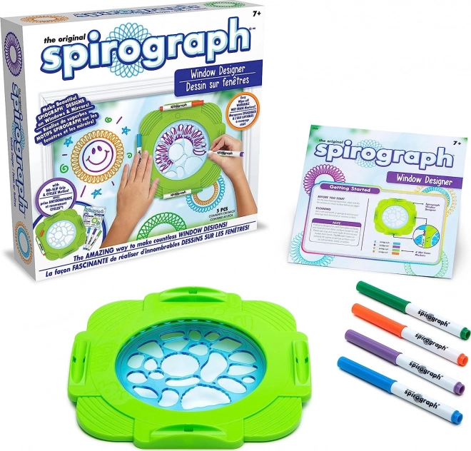 SPIROGRAPH ablakdekoráció
