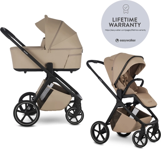 Easywalker Zoey Go sand taupe kombinált babakocsi