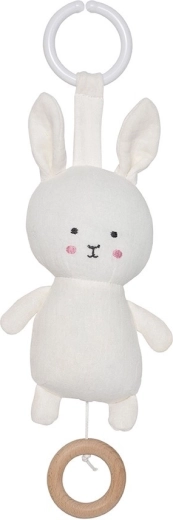 Jabadabado Bunny textil zenélő nyuszi, fehér