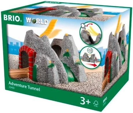 Brio alagút híddal és hanggal