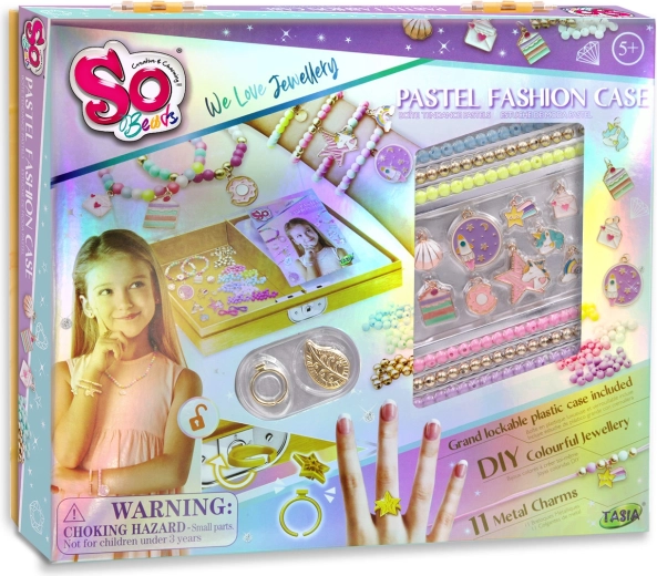 Tasia ékszerkészítő szett fém medálokkal